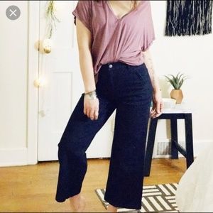 Gap 1969 Wide Leg Denim Trousers Super High thesec